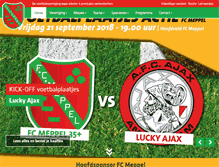 Tablet Screenshot of fcmeppel.nl